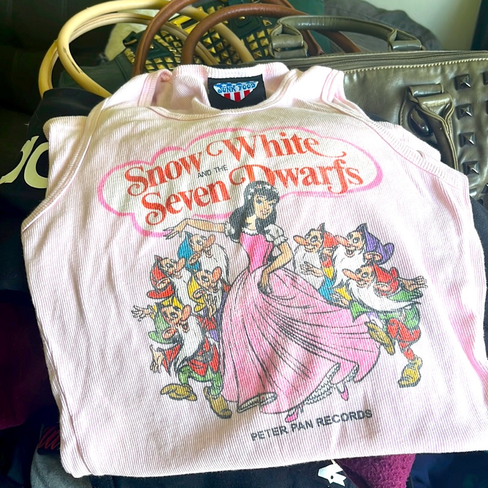 Snow White tank by Junk Food